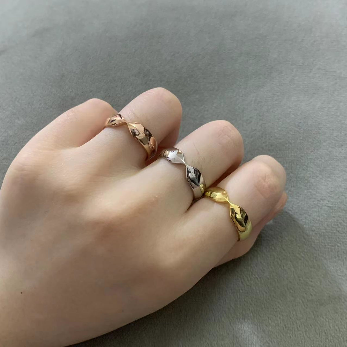 [Marins]TIFFAN SETTING RING
