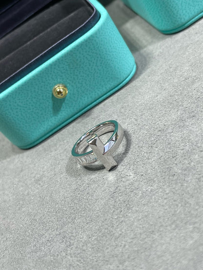 [Marins]T1 WIDE 4.5MM DIAMOND RING