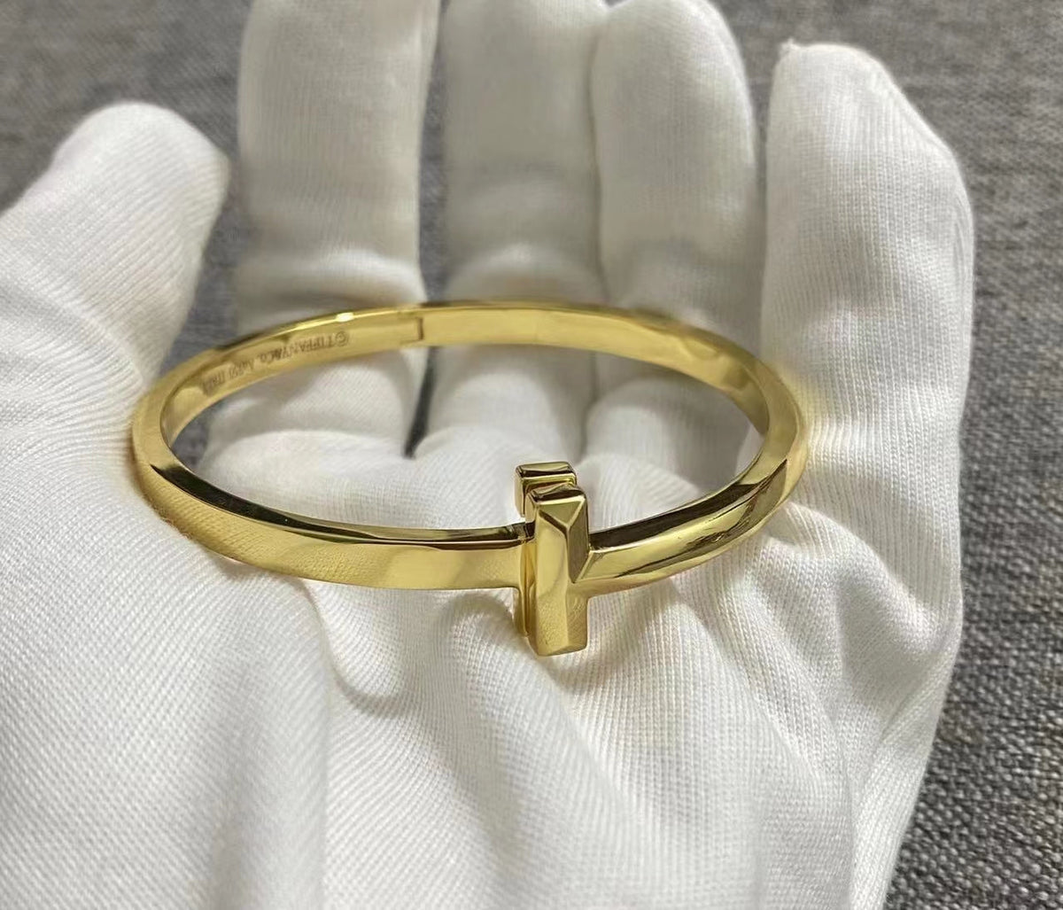 [Marins]T1 WIDE HINGED BANGLE BRACELET