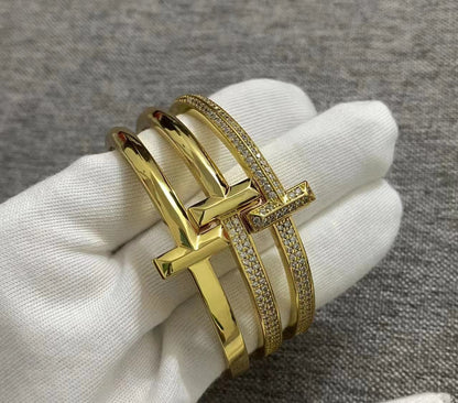 [Marins]T1 WIDE HINGED BANGLE BRACELET