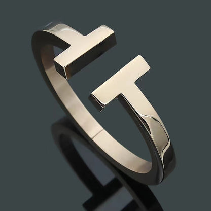[Marins]T SQUARE OPEN BRACELET