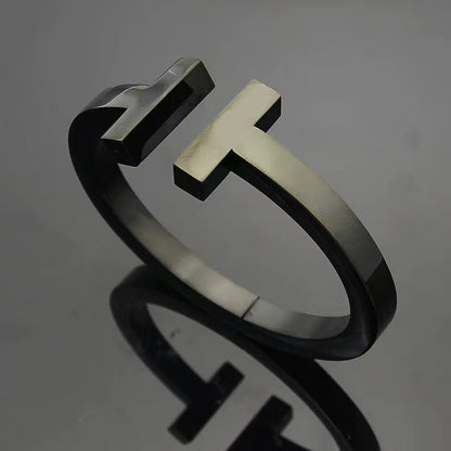 [Marins]T SQUARE OPEN BRACELET
