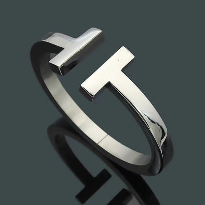 [Marins]T SQUARE OPEN BRACELET
