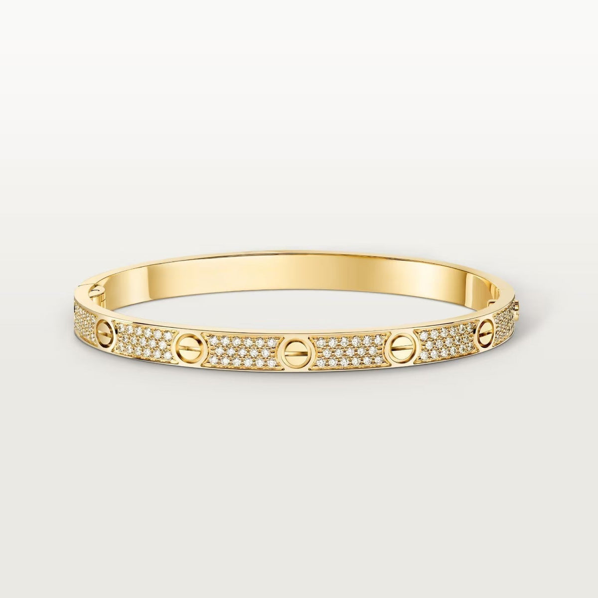 [Marins]LOVE BRACELET 4.8MM DIAMOND-PAVED