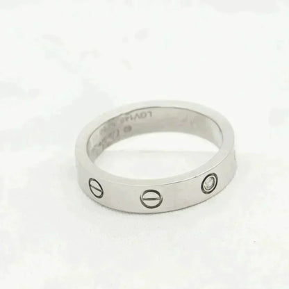 [Marins]LOVE RING 4MM 1 DIAMOND SILVER