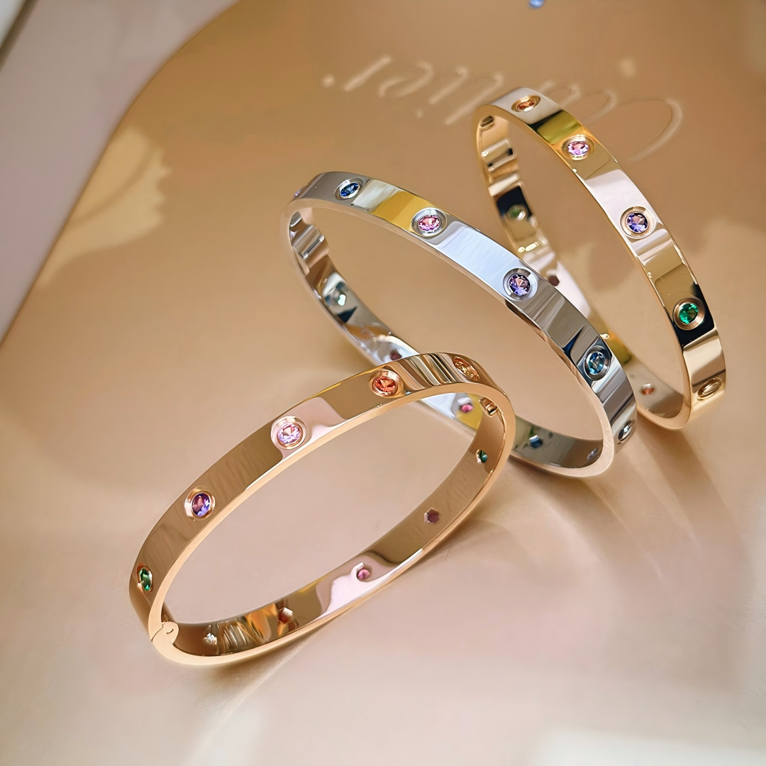 [Marins] 2026 RAINBOW LOVE BRACELET 6.1MM  10 DIAMONDS