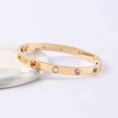 [Marins] 2026 RAINBOW LOVE BRACELET 6.1MM  10 DIAMONDS