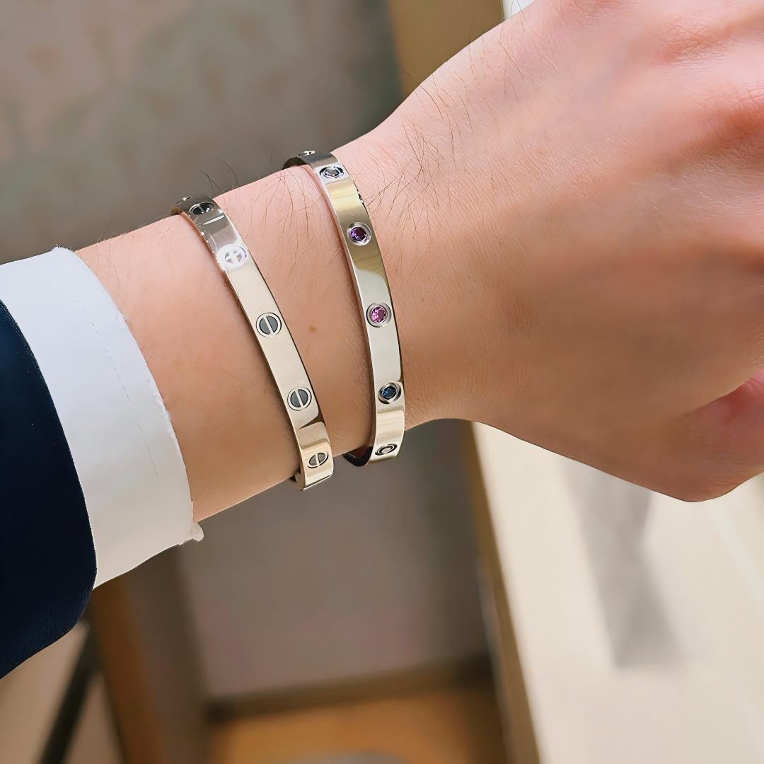 [Marins] 2026 RAINBOW LOVE BRACELET 6.1MM  10 DIAMONDS