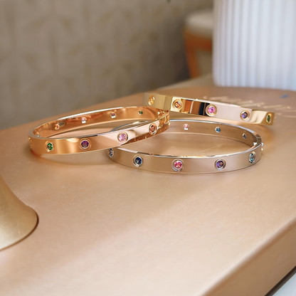 [Marins] 2026 RAINBOW LOVE BRACELET 6.1MM  10 DIAMONDS