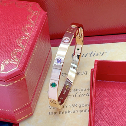 [Marins] 2026 RAINBOW LOVE BRACELET 6.1MM  10 DIAMONDS