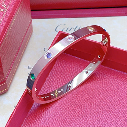 [Marins] 2026 RAINBOW LOVE BRACELET 6.1MM  10 DIAMONDS