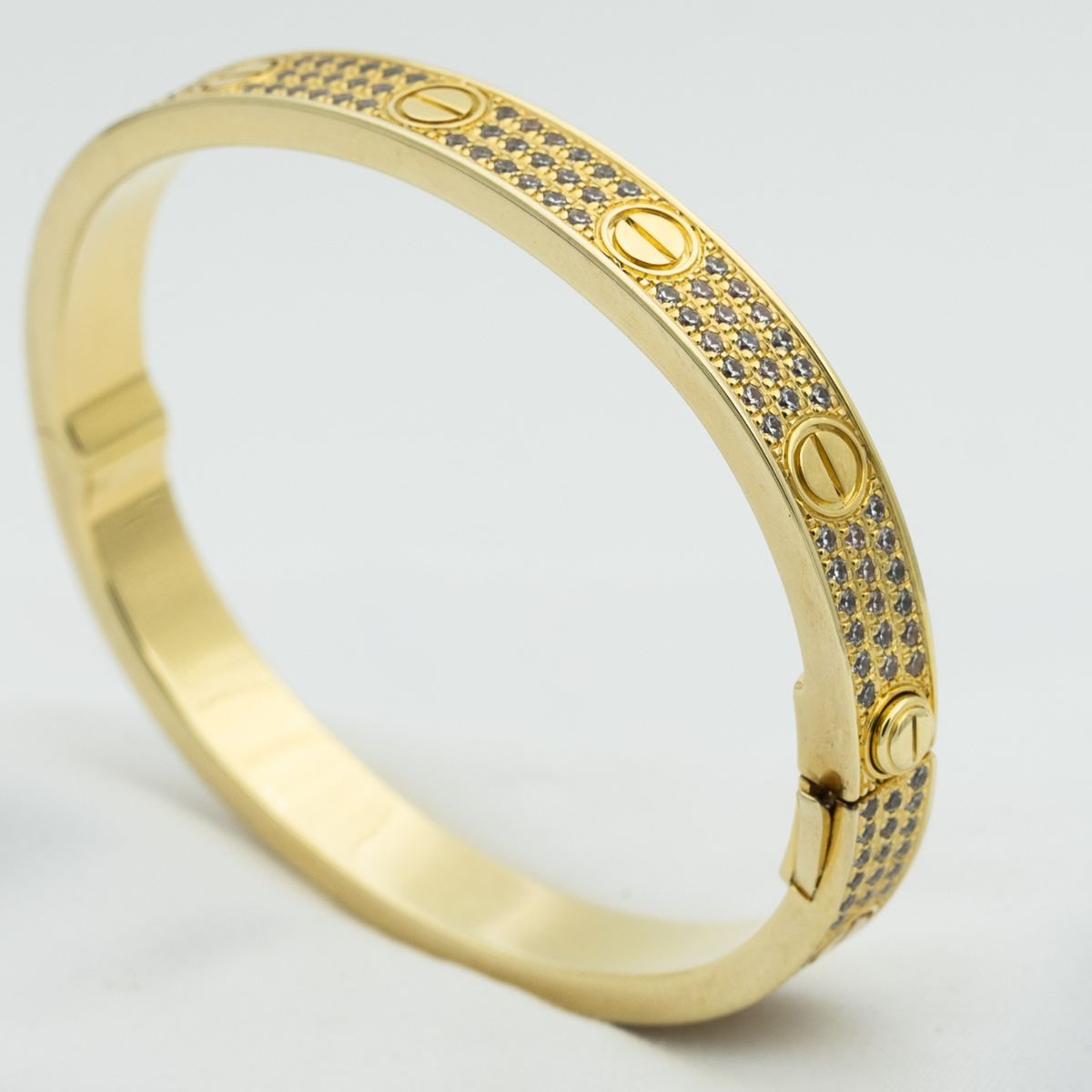 [Marins]LOVE BRACELET 6.1MM DIAMOND-PAVED