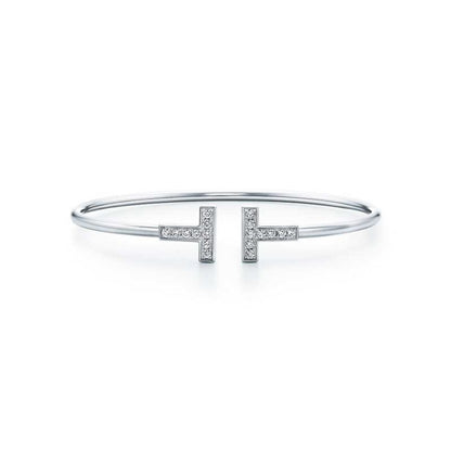 [Marins]T BRACELET 1.8MM DIAMOND SILVER