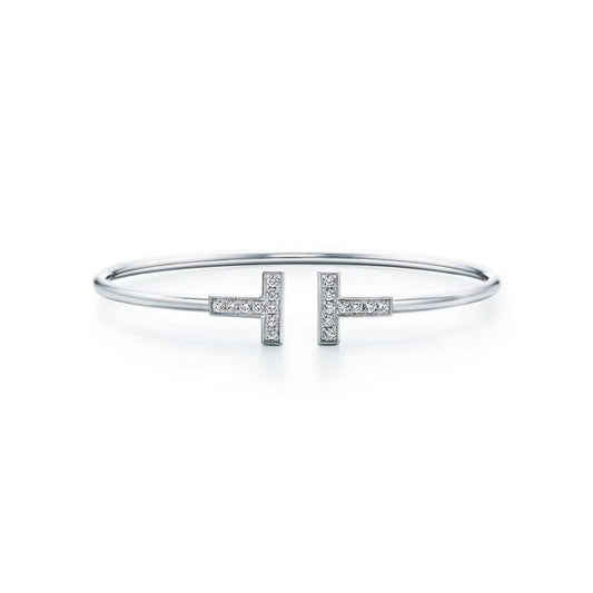 [Marins]T BRACELET 1.8MM DIAMOND SILVER
