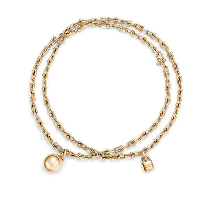 [Marins]HARDWEAR WRAP NECKLACE