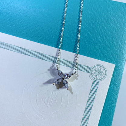 [Marins]PLATINUM AND DIAMOND VICTORIA PENDANT NECKLACE