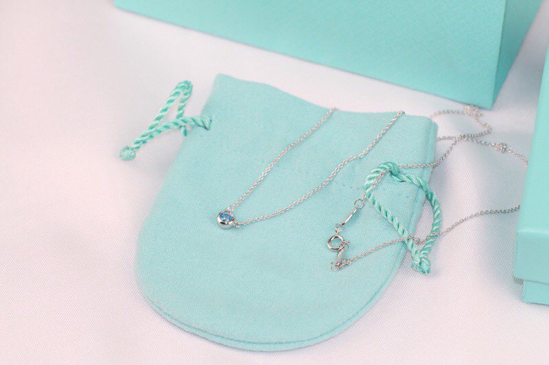 [Marins]ELSA PERETTI SERIES SINGLE DIAMOND SIMPLE NECKLACE