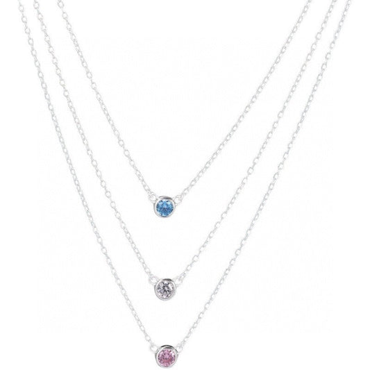 [Marins]ELSA PERETTI SERIES SINGLE DIAMOND SIMPLE NECKLACE