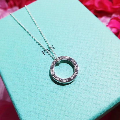 [Marins]SINGLE RING NECKLACE CHAIN LENGTH