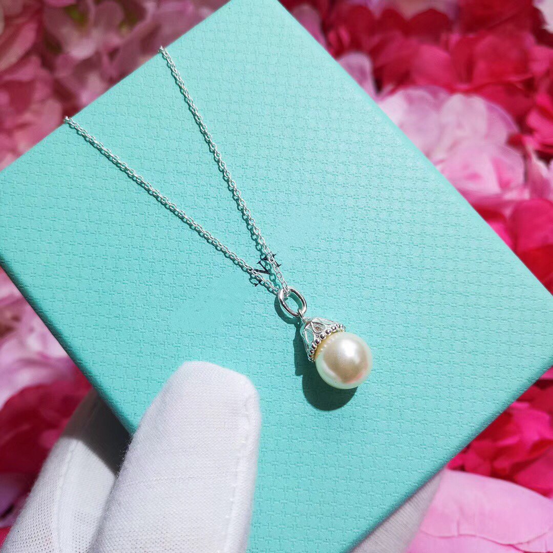 [Marins]PEARL PENDANT GATSBY ZIEGFELD PEARL SILVER NECKLACE