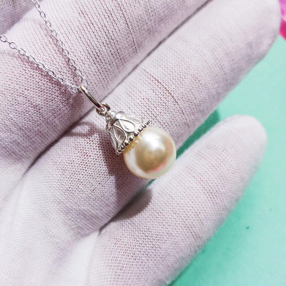 [Marins]PEARL PENDANT GATSBY ZIEGFELD PEARL SILVER NECKLACE