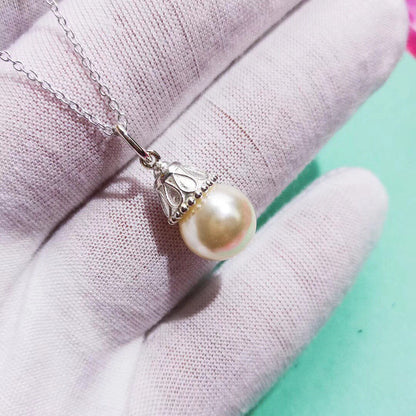 [Marins]PEARL PENDANT GATSBY ZIEGFELD PEARL SILVER NECKLACE