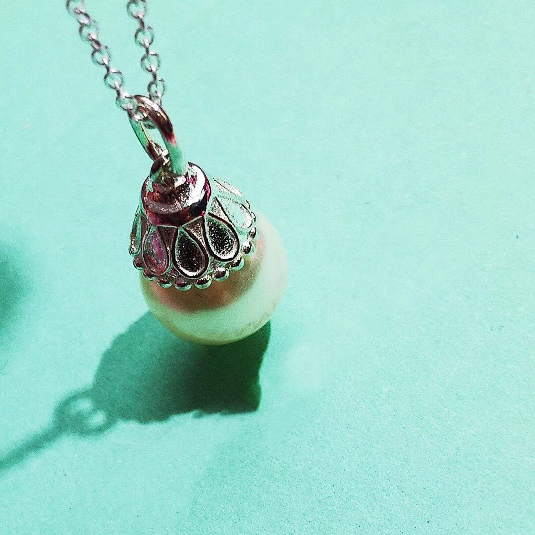 [Marins]PEARL PENDANT GATSBY ZIEGFELD PEARL SILVER NECKLACE