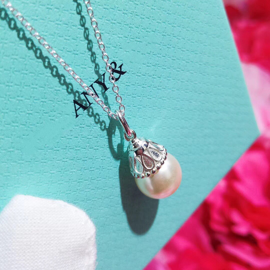[Marins]PEARL PENDANT GATSBY ZIEGFELD PEARL SILVER NECKLACE
