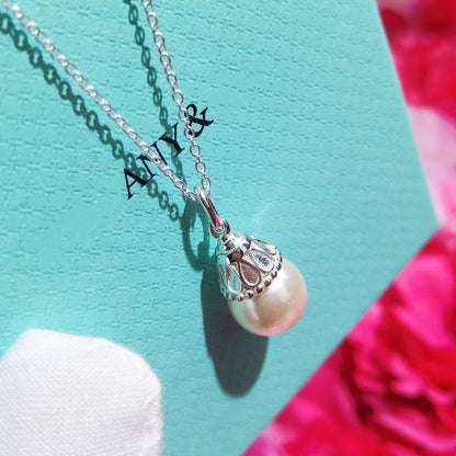 [Marins]PEARL PENDANT GATSBY ZIEGFELD PEARL SILVER NECKLACE