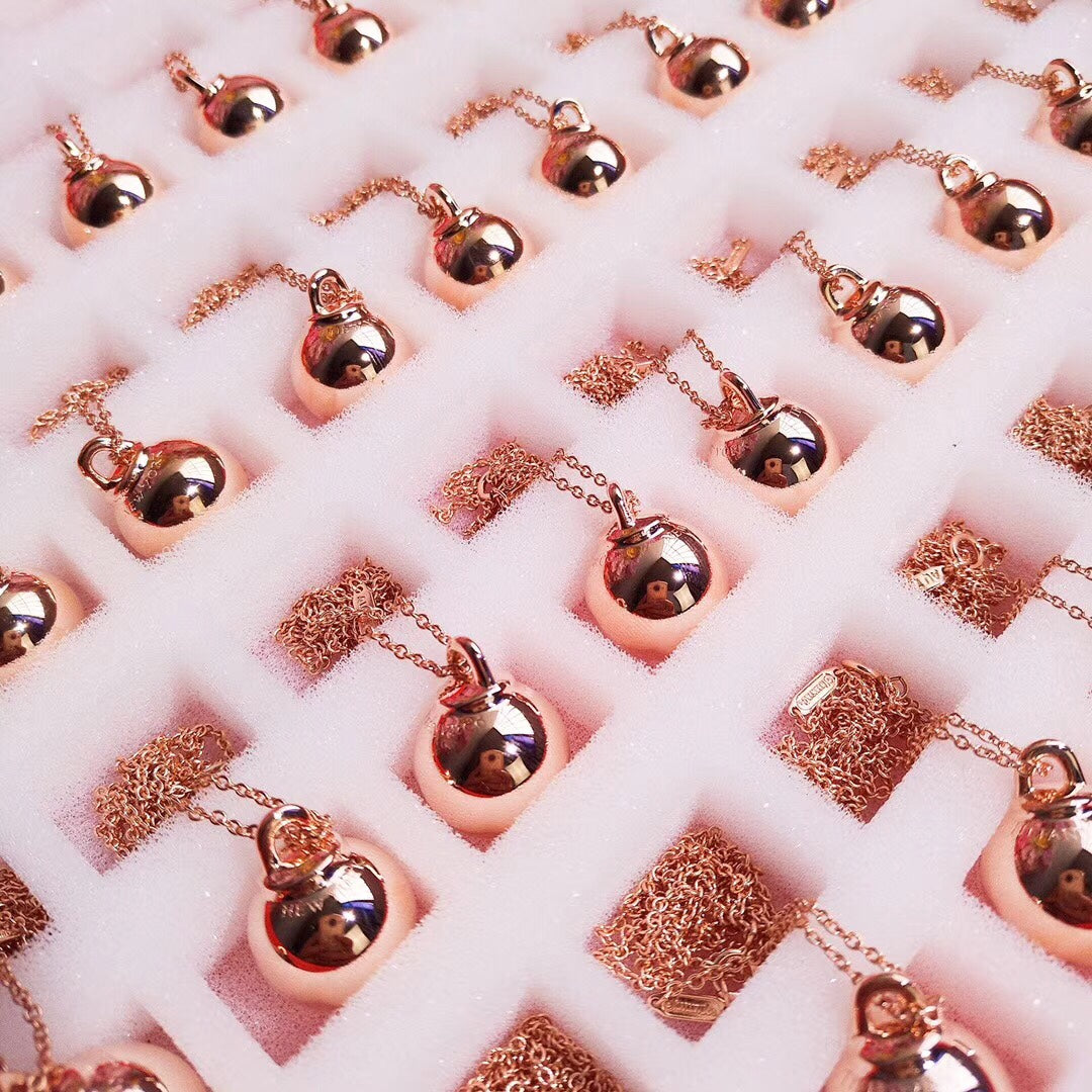 [Marins]HARDWEAR PENDENTIF BALL ROSE NECKLACE