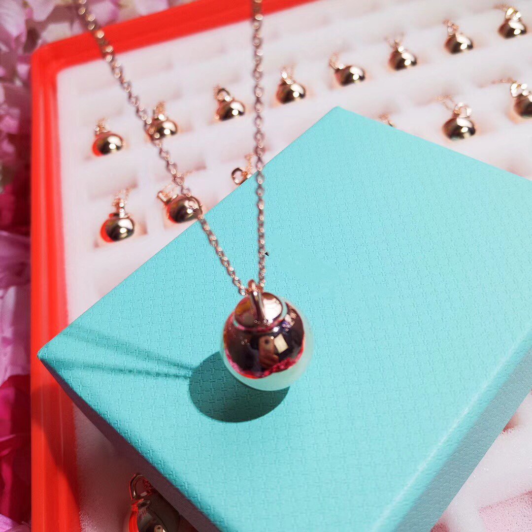 [Marins]HARDWEAR PENDENTIF BALL ROSE NECKLACE