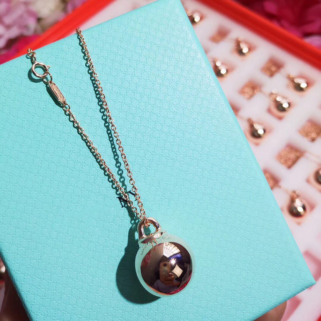[Marins]HARDWEAR PENDENTIF BALL ROSE NECKLACE