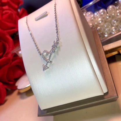 [Marins]COLGANTE HEART & ARROW NECKLACE
