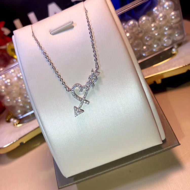 [Marins]COLGANTE HEART & ARROW NECKLACE