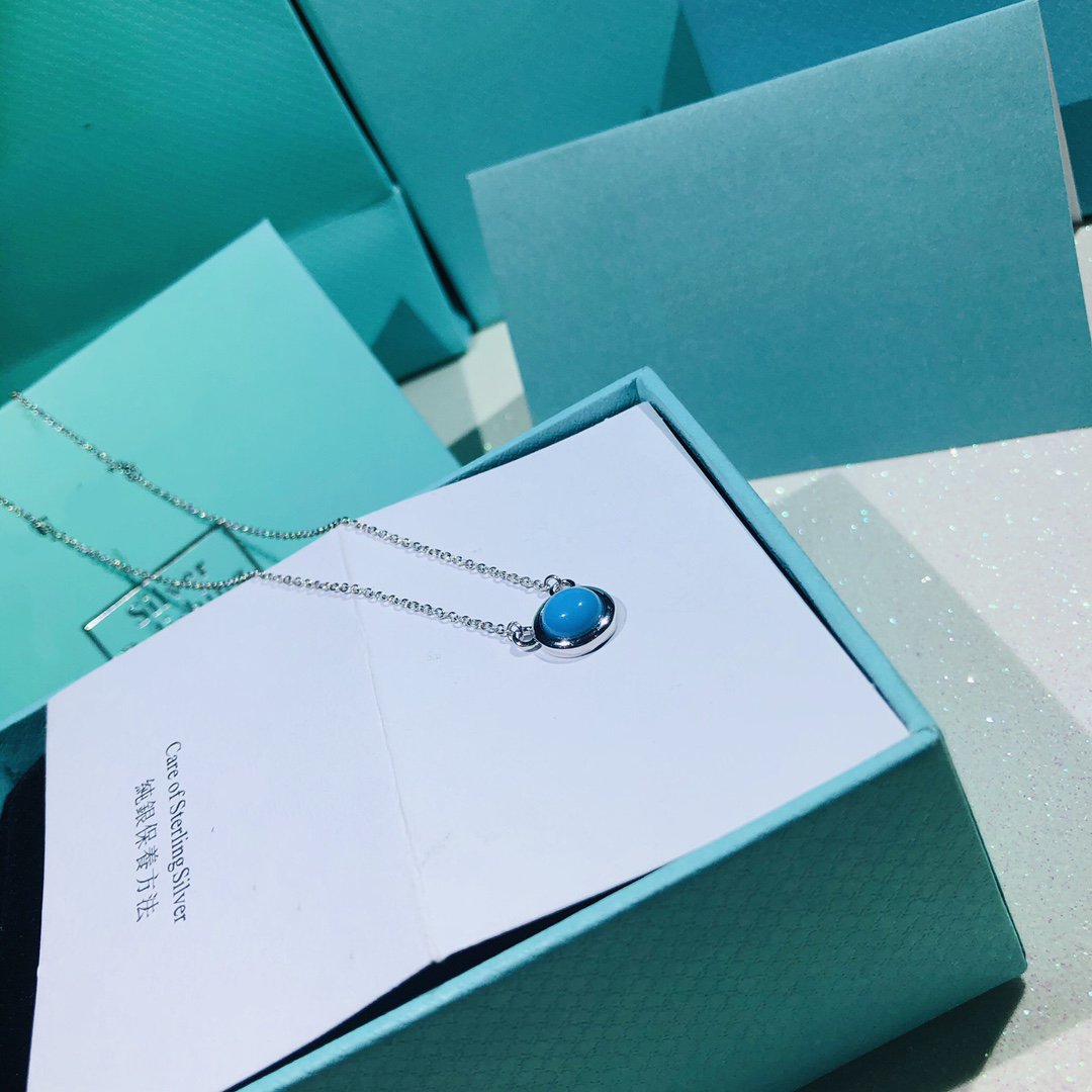 [Marins]YARD TURQUOISE NECKLACE SILVER