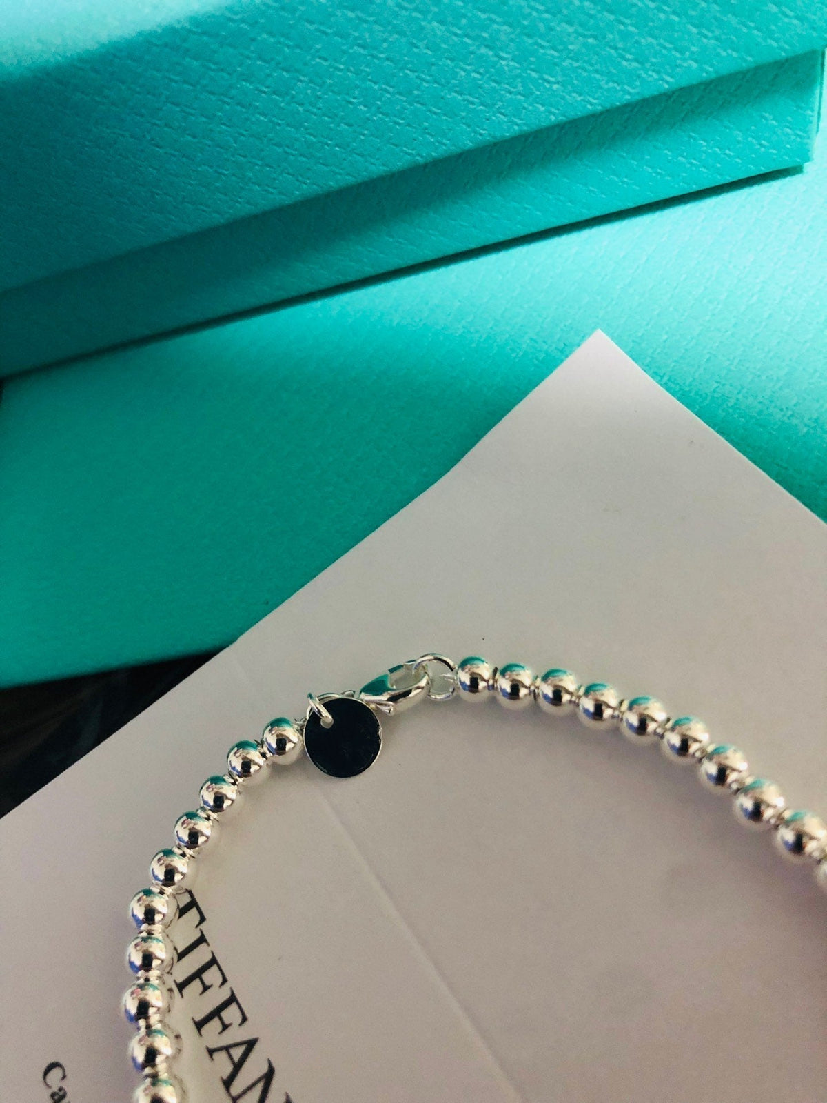 [Marins]LOVE TIFFANY RED HEART TAG BEAD BRACELET
