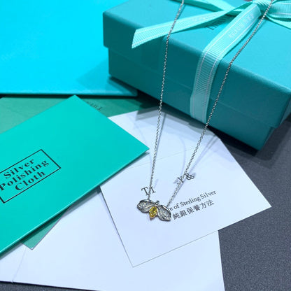 [Marins]PAPER FLOWERS YELLOW DIAMOND FIREFLY PENDANT
