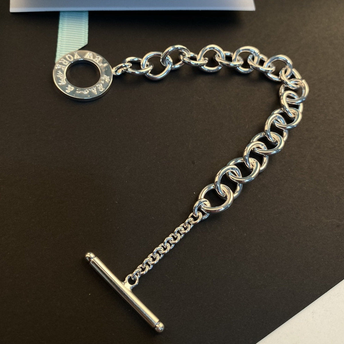 [Marins]TOGGLE TAG BRACELET SILVER