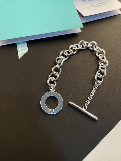 [Marins]TOGGLE TAG BRACELET SILVER