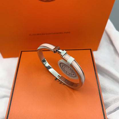 [Marins]CLASSIC HM CLIC  PINK 8MM ENAMEL BRACELET