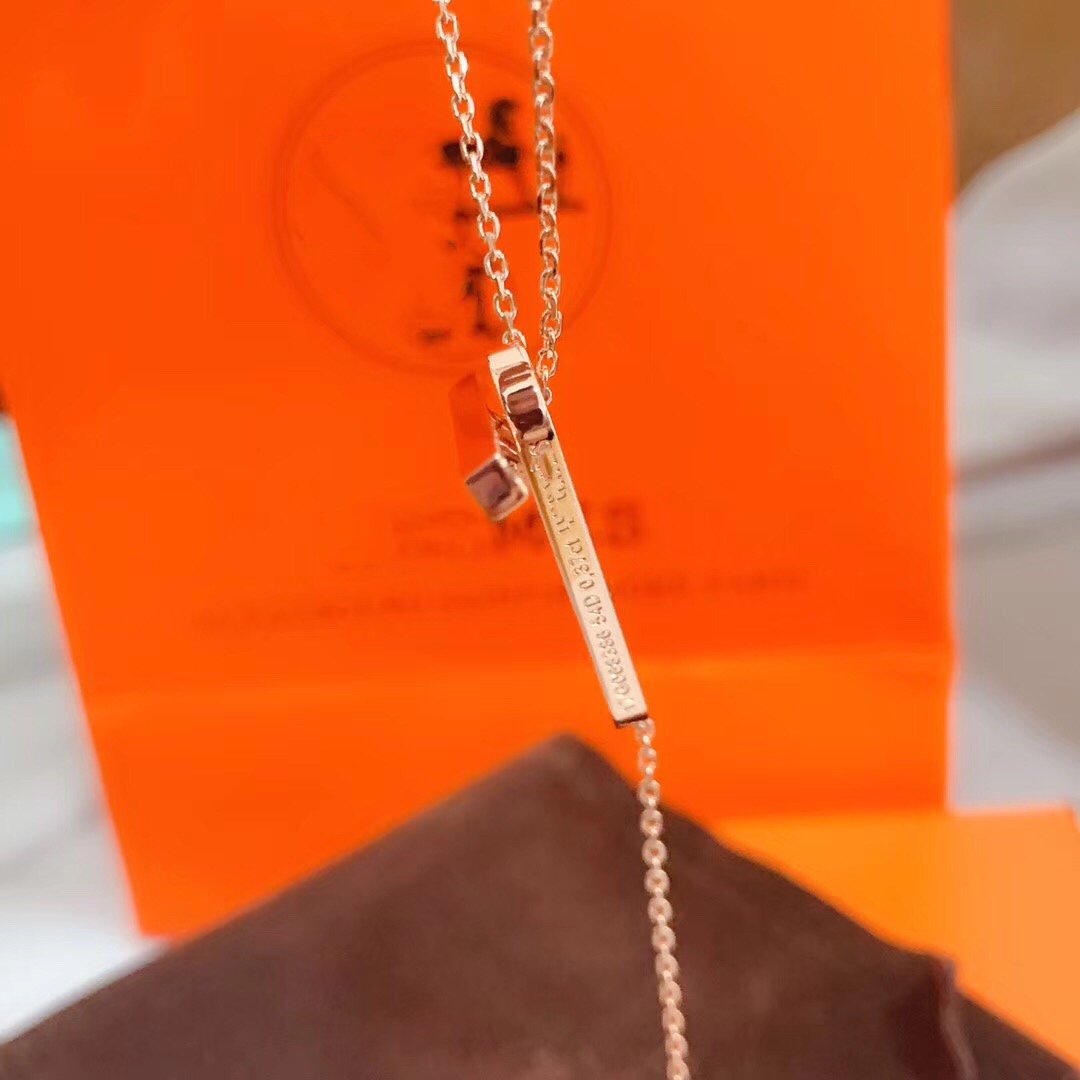 [Marins]HM NECKLACE PLATINUM ROSE GOLD DIAMOND