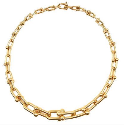 [Marins]HARDWEAR PINK GOLD CHOKER