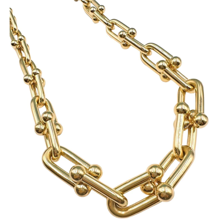[Marins]HARDWEAR PINK GOLD CHOKER