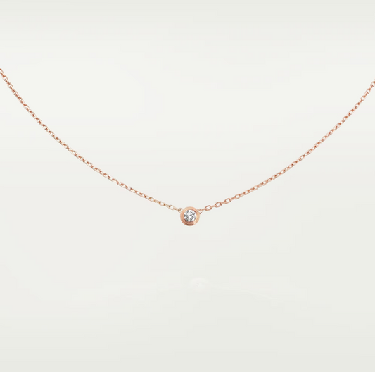 [Marins]DAMOUR DIAMOND NECKLACE