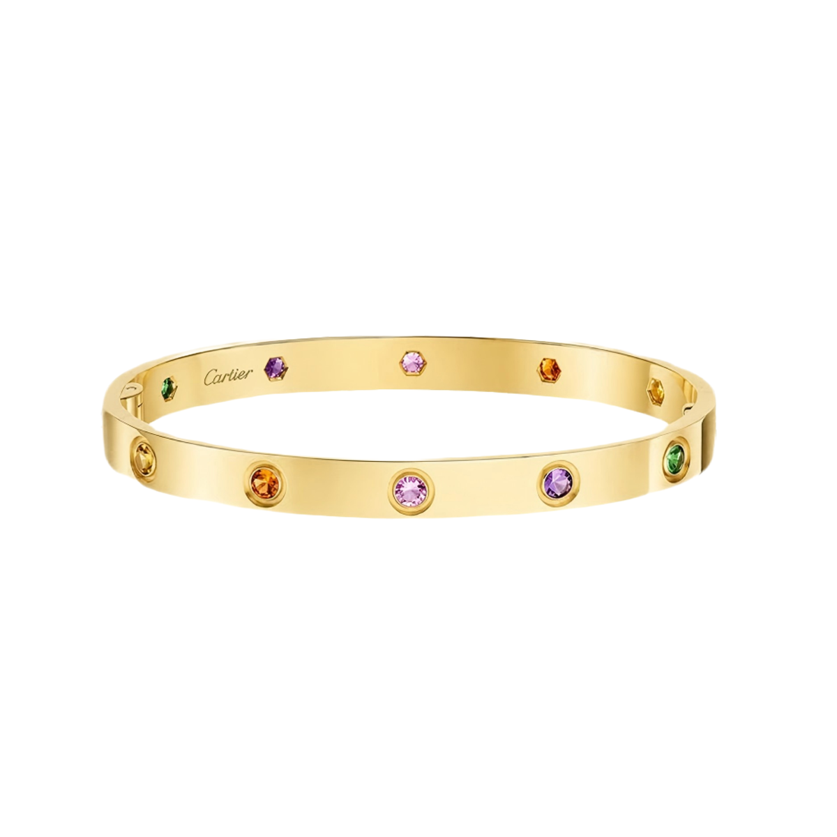 [Marins] 2026 RAINBOW LOVE BRACELET 6.1MM  10 DIAMONDS