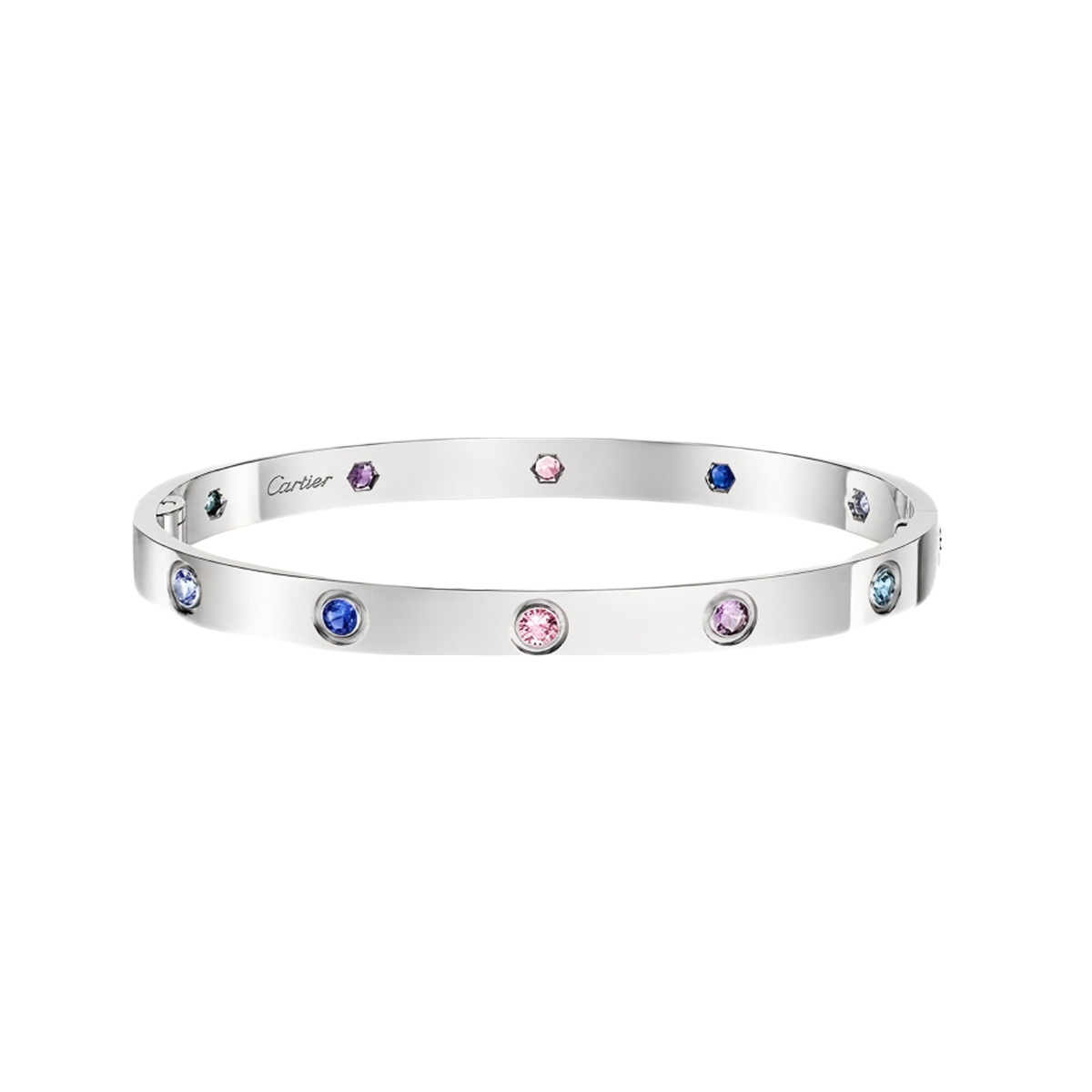 [Marins] 2026 RAINBOW LOVE BRACELET 6.1MM  10 DIAMONDS
