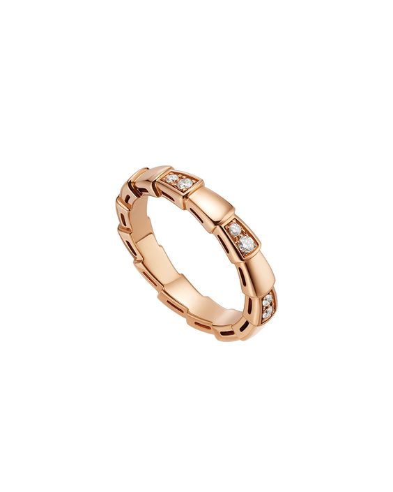 [Marins]SERPENTI RING PINK GOLD  3MM