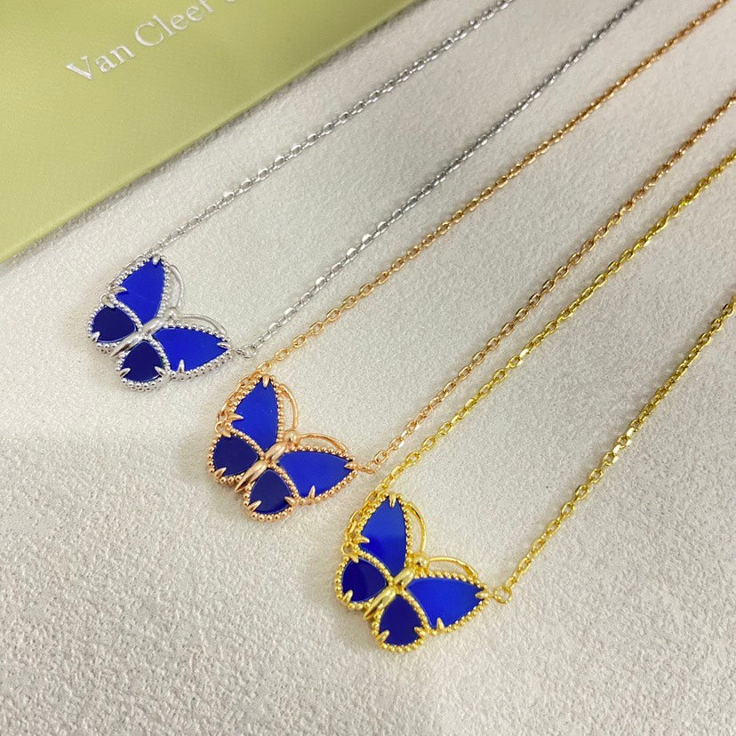 [Marins]  2026 NEW LUCKY BUTTERFLY 1 MOTIFS NECKLACE