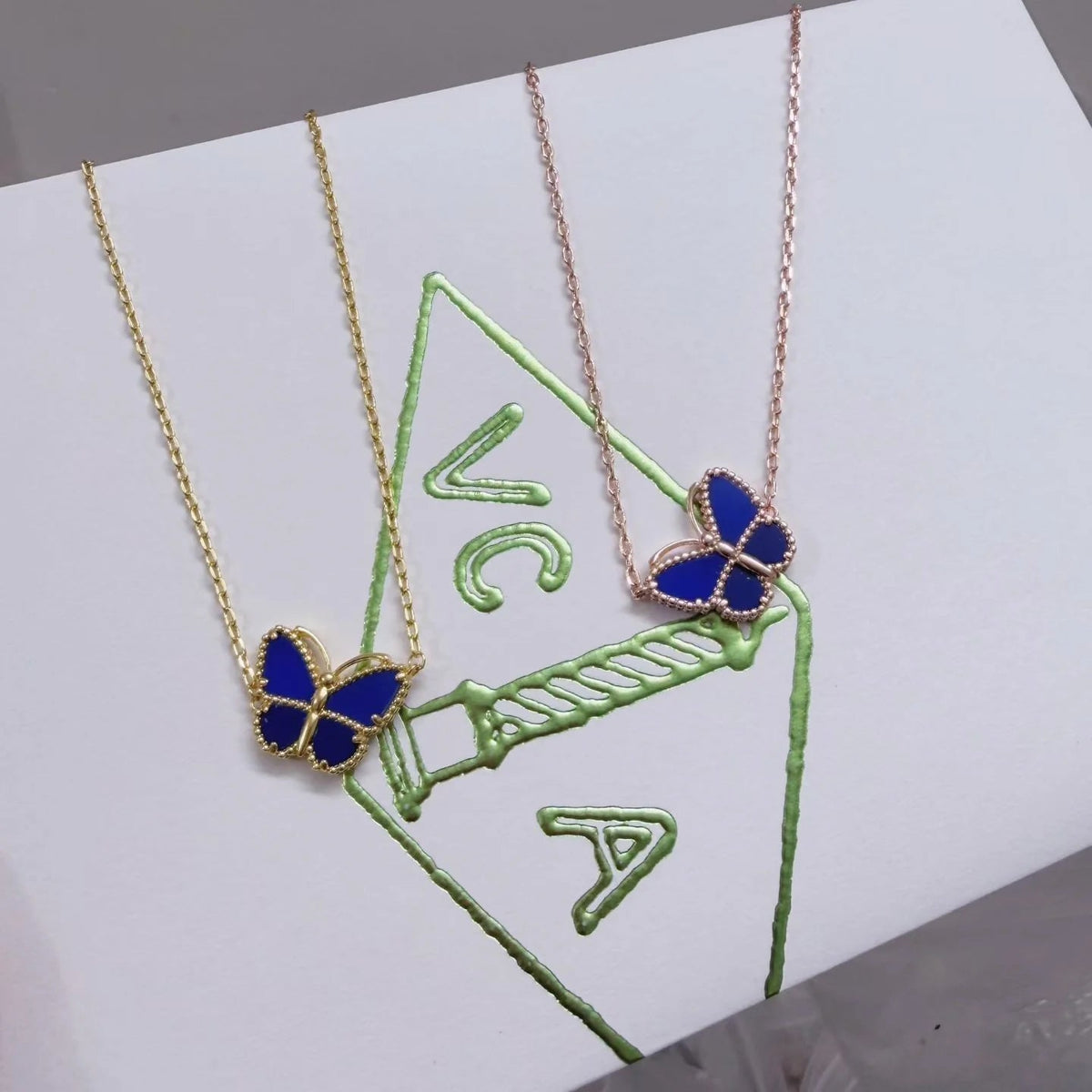 [Marins]  2026 NEW LUCKY BUTTERFLY 1 MOTIFS NECKLACE