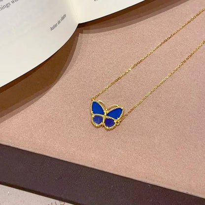 [Marins]  2026 NEW LUCKY BUTTERFLY 1 MOTIFS NECKLACE